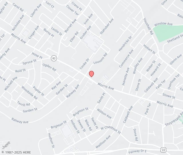 Location Map: 2333 Morris Avenue, Ste A101 Union, New Jersey 07083